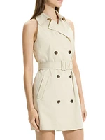 Trench Coat Minidress