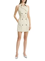 Trench Coat Minidress