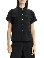 Short-Sleeve Military Shirt