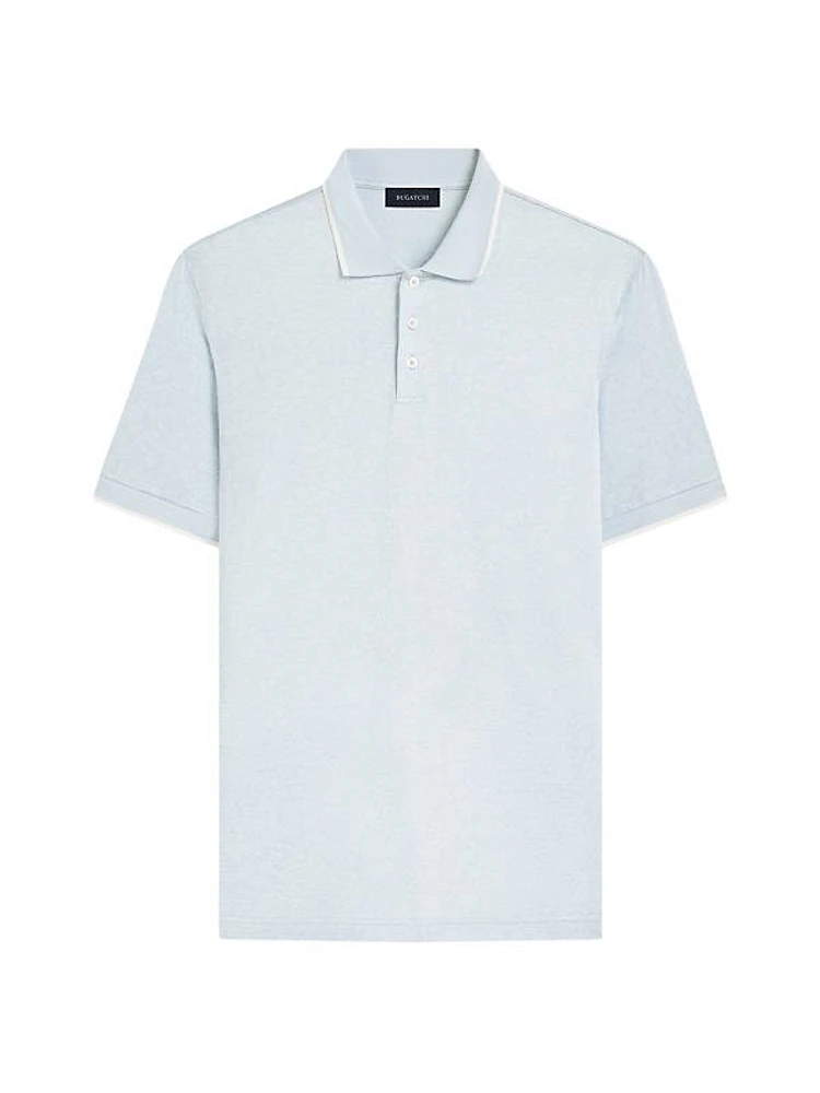 Cotton-Blend Polo Shirt