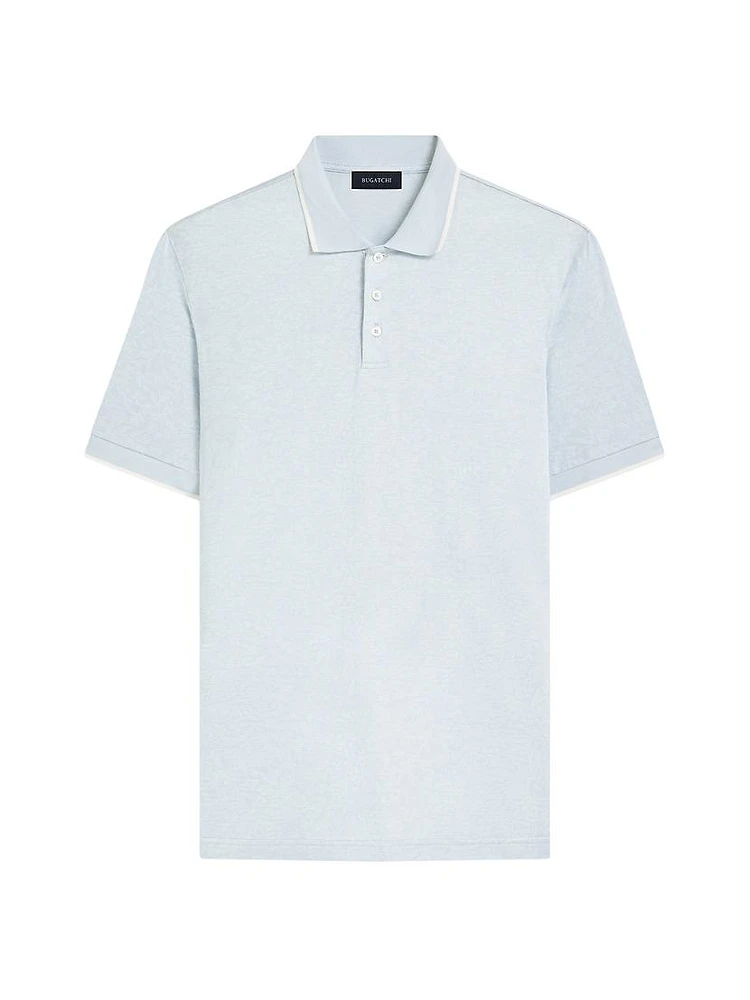 Cotton-Blend Polo Shirt