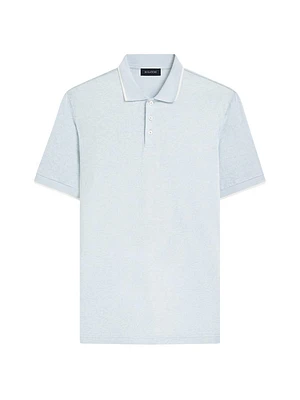 Cotton-Blend Polo Shirt