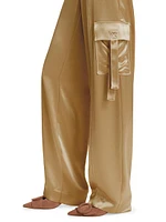 Jenson Satin Cargo Pants