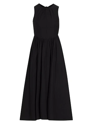 Benita Tie-Back Fit & Flare Dress