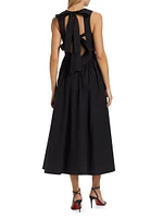 Benita Tie-Back Fit & Flare Dress