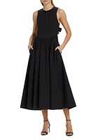 Benita Tie-Back Fit & Flare Dress