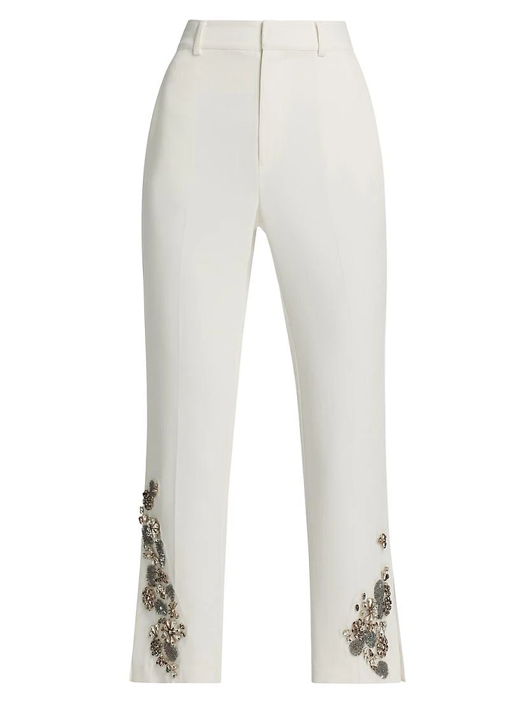 Kerry Diamond Daisies Crepe Pants