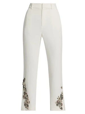 Kerry Diamond Daisies Crepe Pants