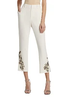 Kerry Diamond Daisies Crepe Pants