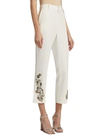 Kerry Diamond Daisies Crepe Pants