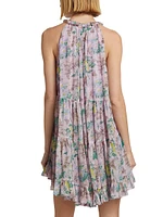 Phyllis Floral Tent Minidress