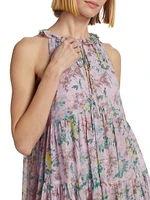 Phyllis Floral Tent Minidress