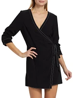 Chelsea Wrap Minidress