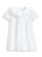 Baby Girl's & Little Hazel Cotton Lace-Trimmed Dress