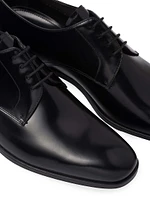 Brushed Leather Derby Shoes