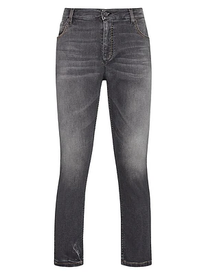 Diego Tapered Cropped Jeans