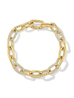 DY Madison Chain Bracelet in 18K Yellow Gold