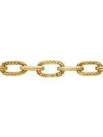 DY Madison Chain Necklace in 18K Yellow Gold with Diamonds