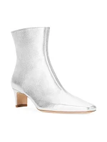 Wally 55MM Metallic Leather Ankle Boots