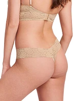 3-Pack Lace Thongs