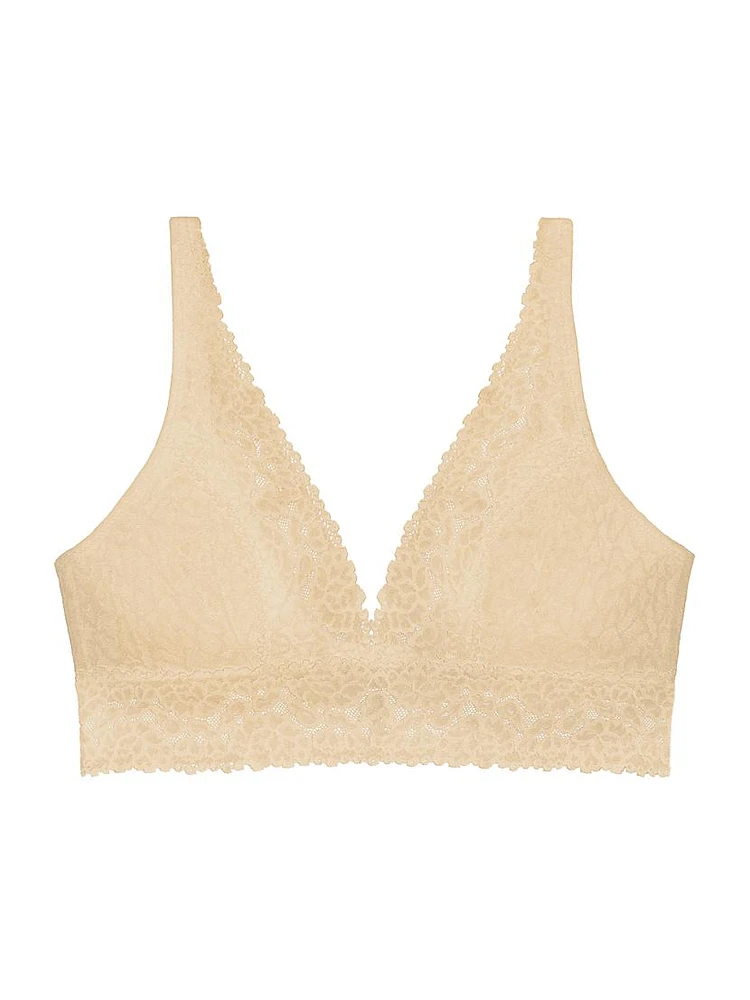 Stretch Lace Plunge Bra