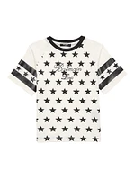 Little Boy's & Logo Star Print T-Shirt