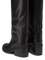 Yasmin 70MM Leather Boots