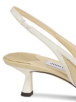 Amita 45MM Raffia Pumps