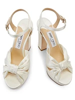 Heloise 120MM Satin Platform Sandals