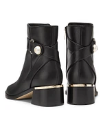 Noor 45MM Block-Heel Leather Boots