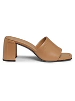 Lena 70MM Leather Sandals