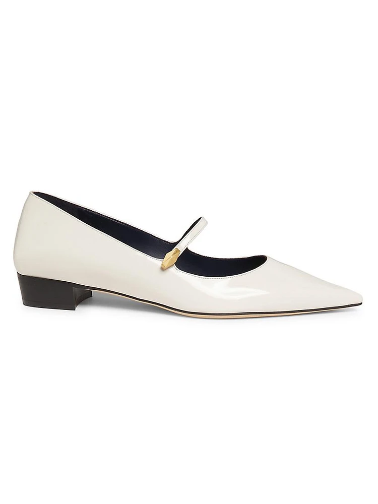 Carolyn Patent Leather Mary Jane Flats