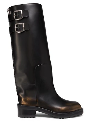 Brooklyn Leather Knee-High Boots