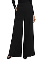 Wool Flared Trousers