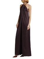 Chain Halterneck Gown