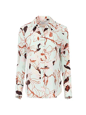 Leona Silk Floral Shirt