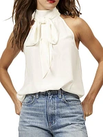 Necktie Halter Top