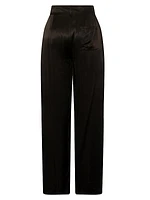 Ines Satin Cargo Trousers