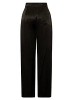 Ines Satin Cargo Trousers