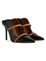 Maureen 100MM Leather Mules