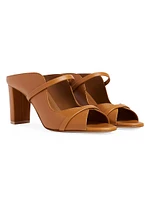 Norah 70MM Leather Heeled Sandals