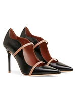 Maureen 100MM Leather Stiletto Pumps