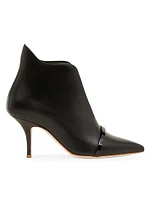 Cora 70MM Leather Ankle Boots