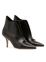 Cora 70MM Leather Ankle Boots