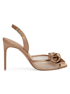 Maera 90MM Satin Heeled Sandals