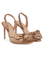 Maera 90MM Satin Heeled Sandals