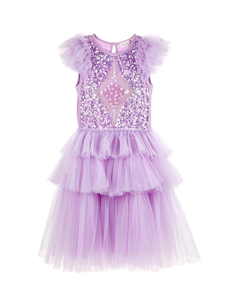 Little Girl's & Fairytale Gala Mirror Ball Tutu Dress