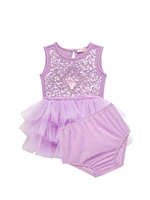 Baby Girl's Fairytale Gala Bebe Mirror Ball Tutu Dress