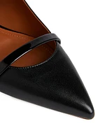 Maureen Leather Flat Mules