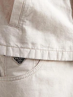 Five-Pocket Chambray Jeans